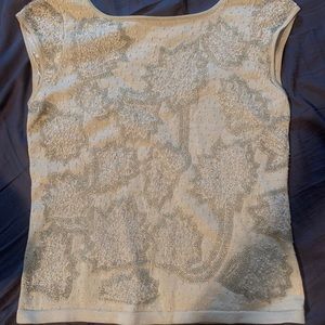 Beaded vintage style top